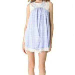Free People Strawberry Fields Embroidered Dress XS